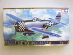 TAMIYA 1/48 61090 REPUBLIC P-47D THUNDERBOLT BUBBLETOP